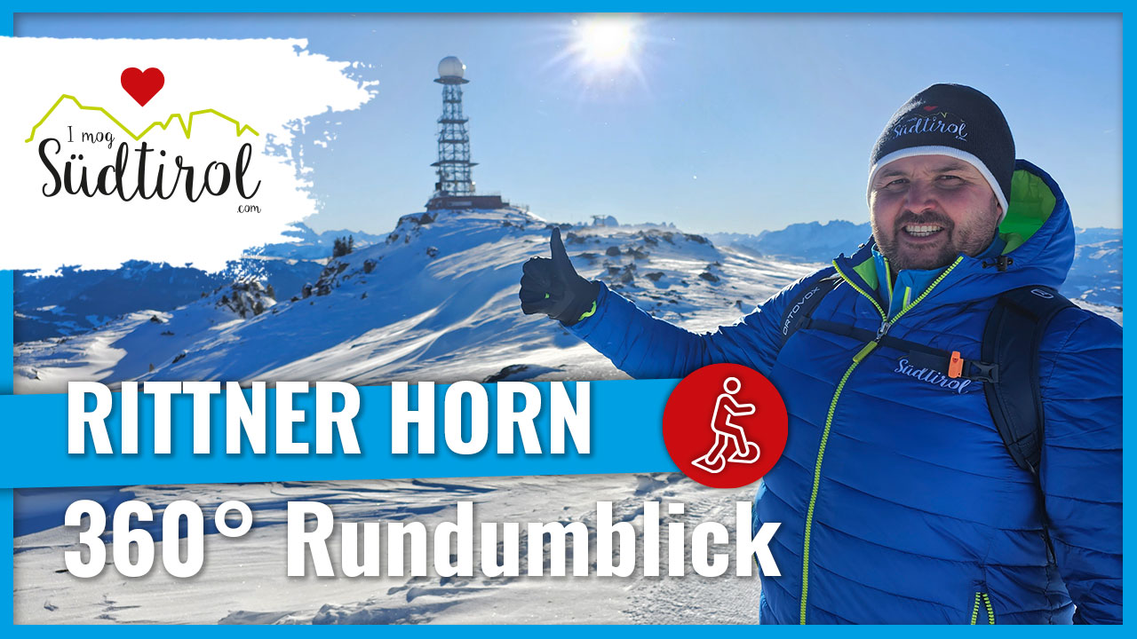 Rittner Horn Winterwanderung Imog Suedirol