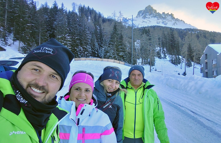 Wintertour Obereggen zur Ganischgeralm