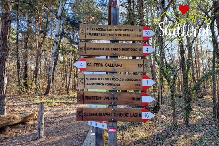 Montiggler See Wanderung I Mog Suedtirol035